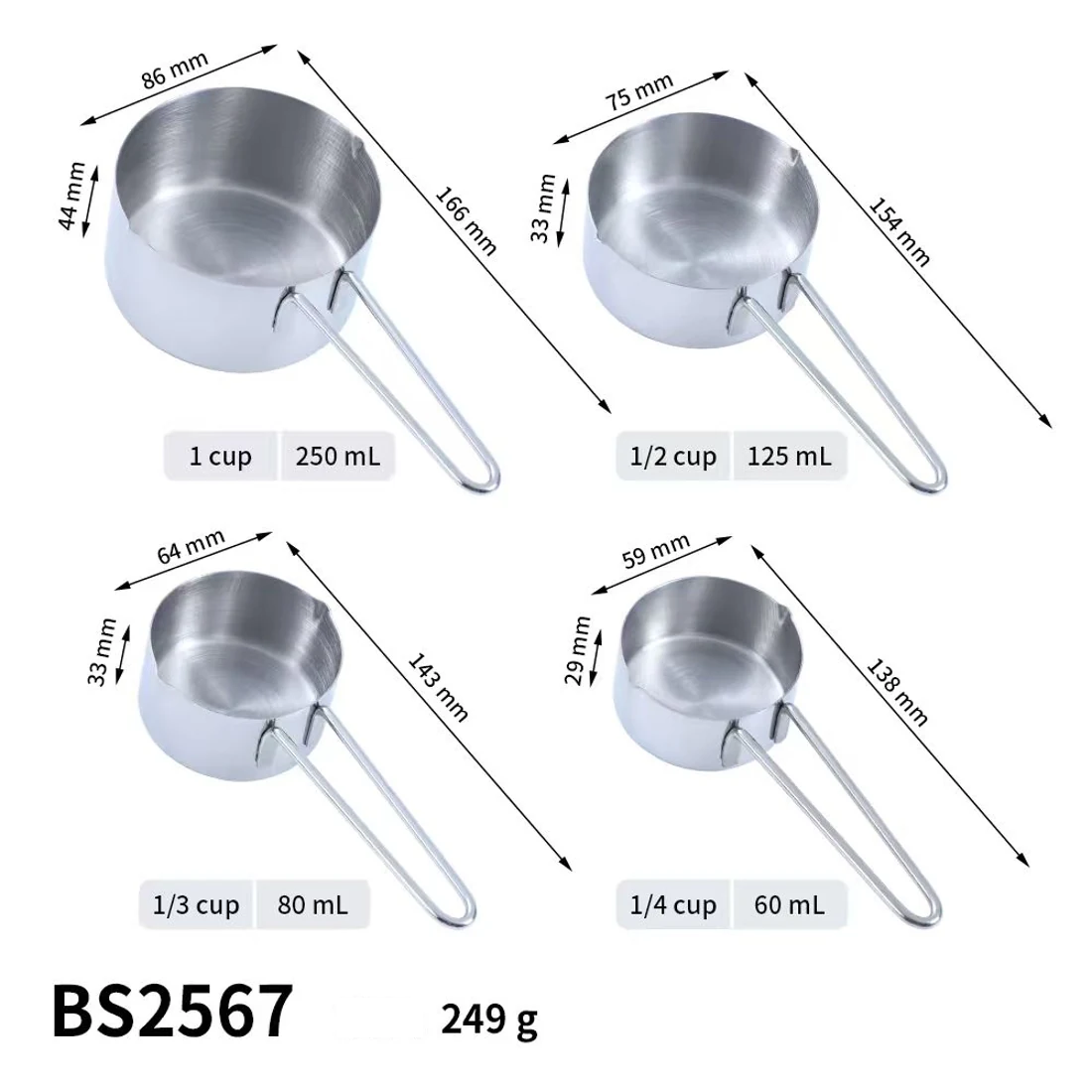 BS2567  measuring set drawing