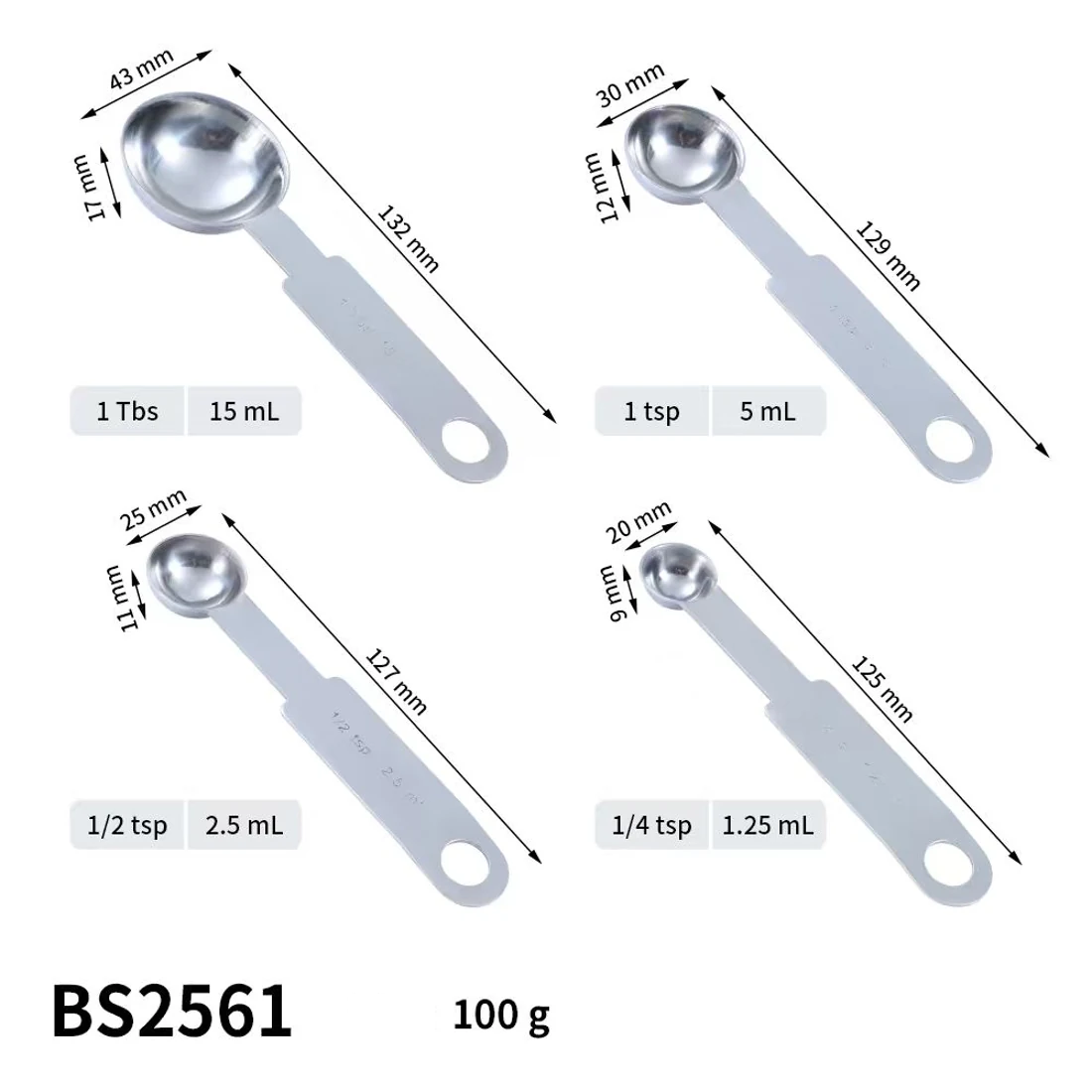 BS2561 measuring set drawing