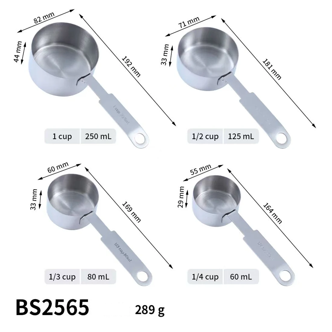 BS2565 measuring set drawing