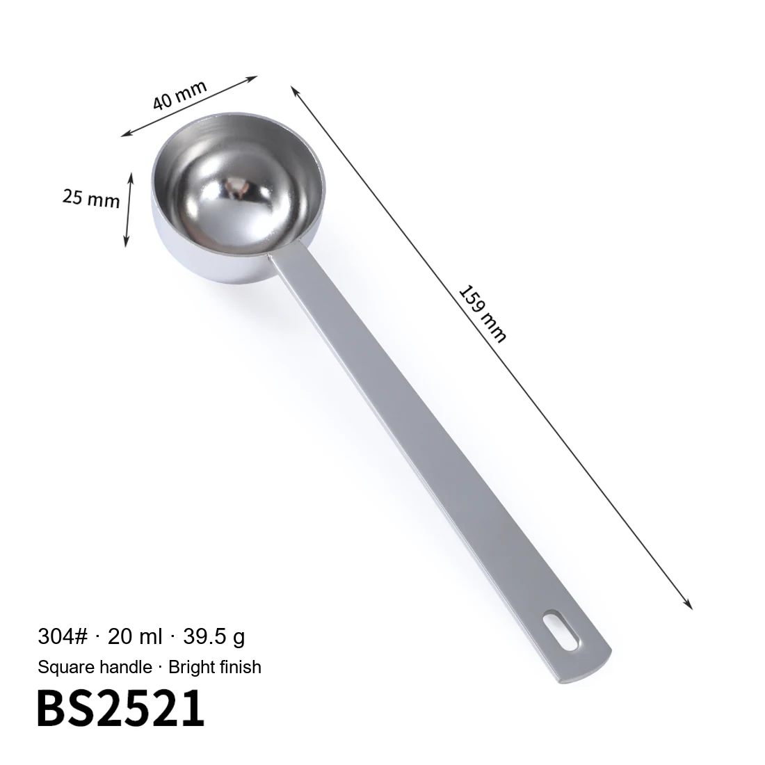 Messlöffel BS2521 mit 20 ml