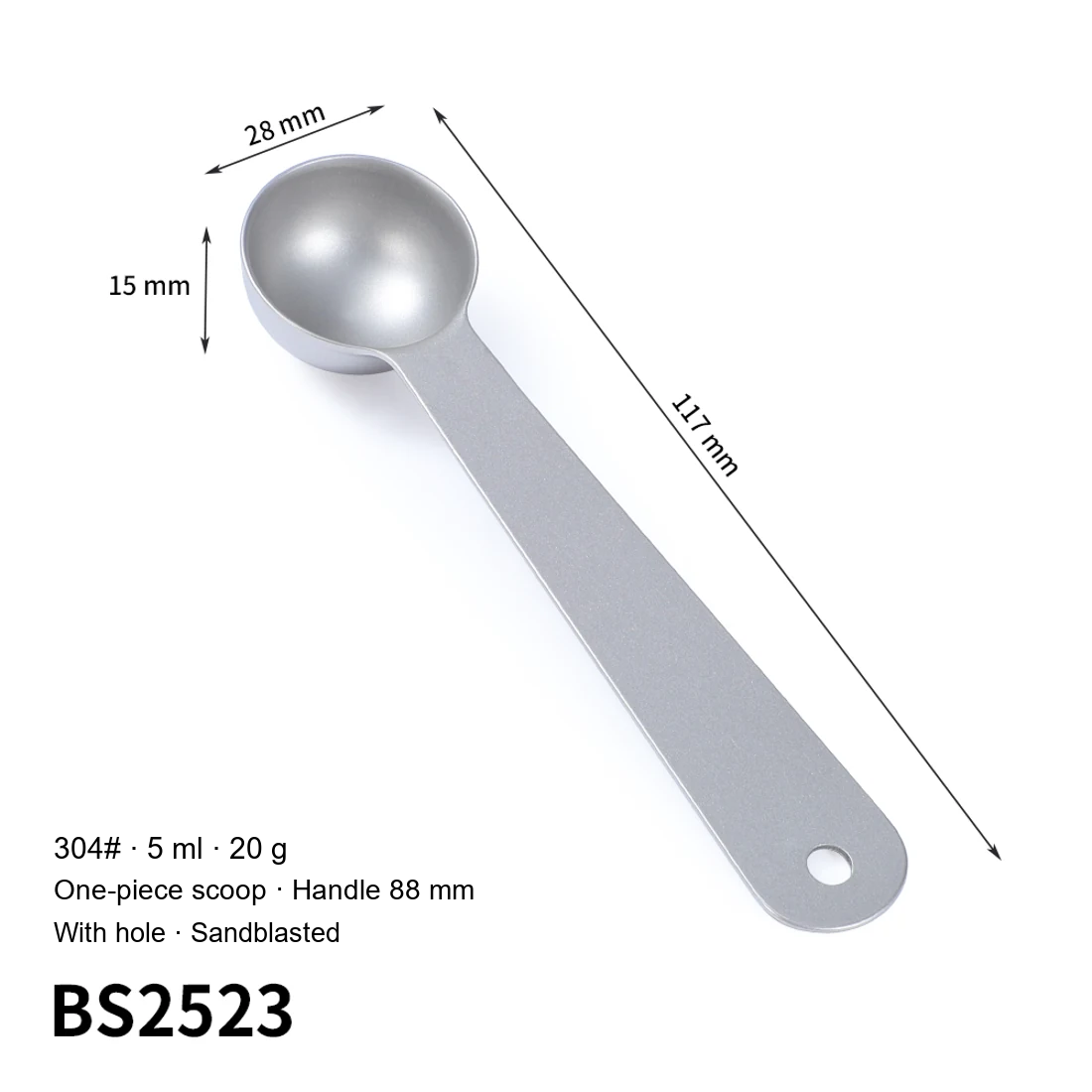 Cuillère doseuse BS2523 de 5 ml