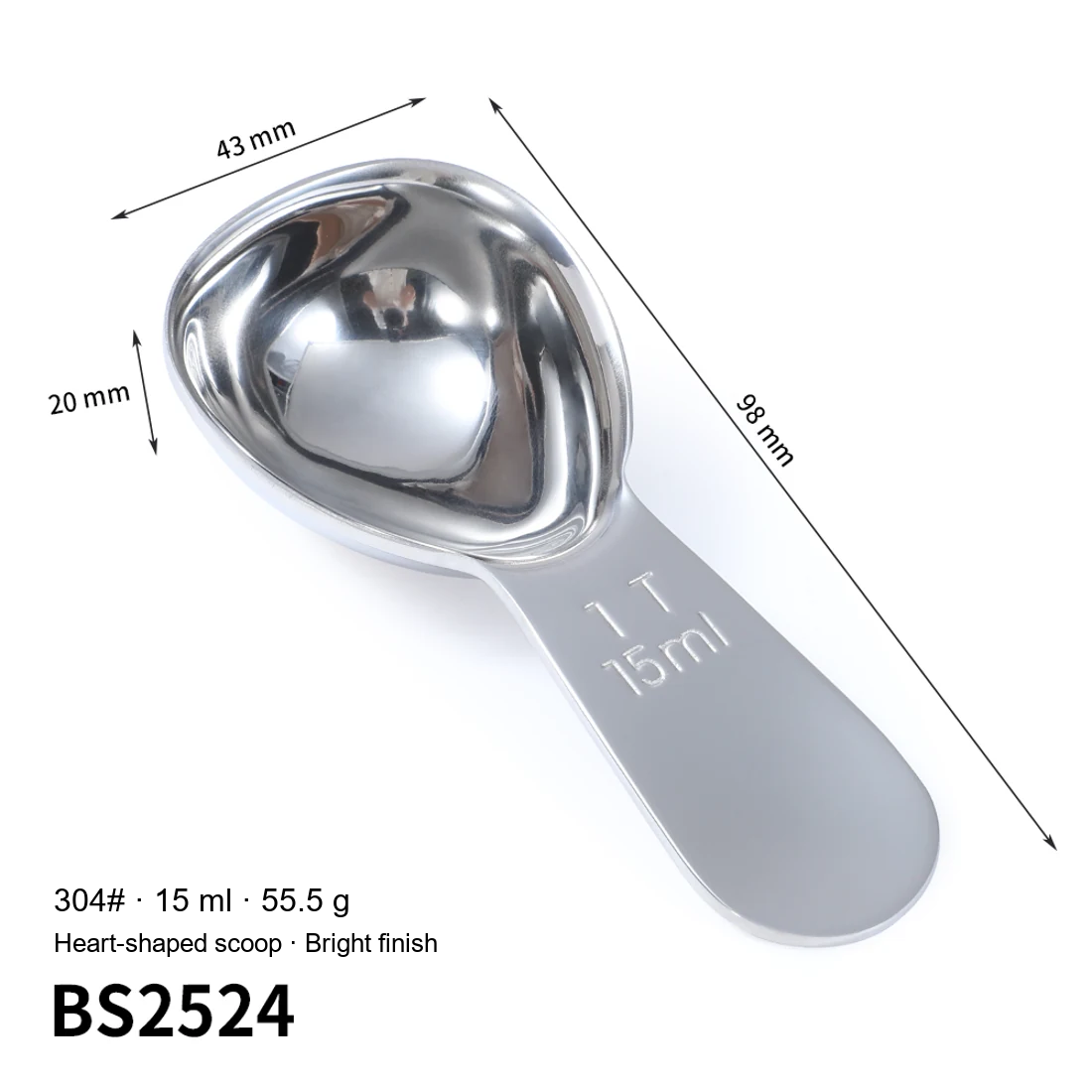Messlöffel BS2524 mit 15 ml