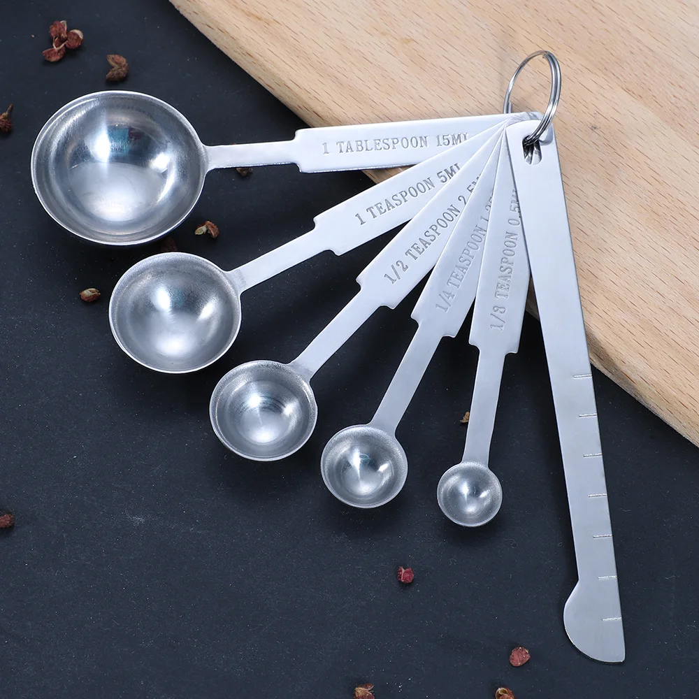 0.5-15 ml Stainless Steel Measuring Spoon Set