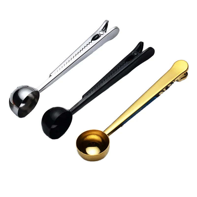 15 ml Long-Handle Coffee Scoop with Bag Clip
