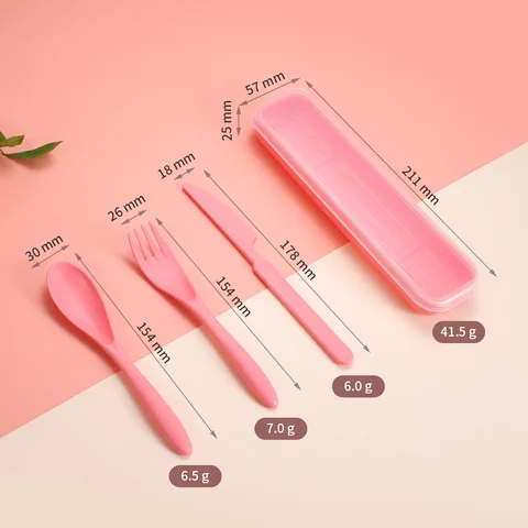 Clip-Design Knife, Fork and Spoon Set