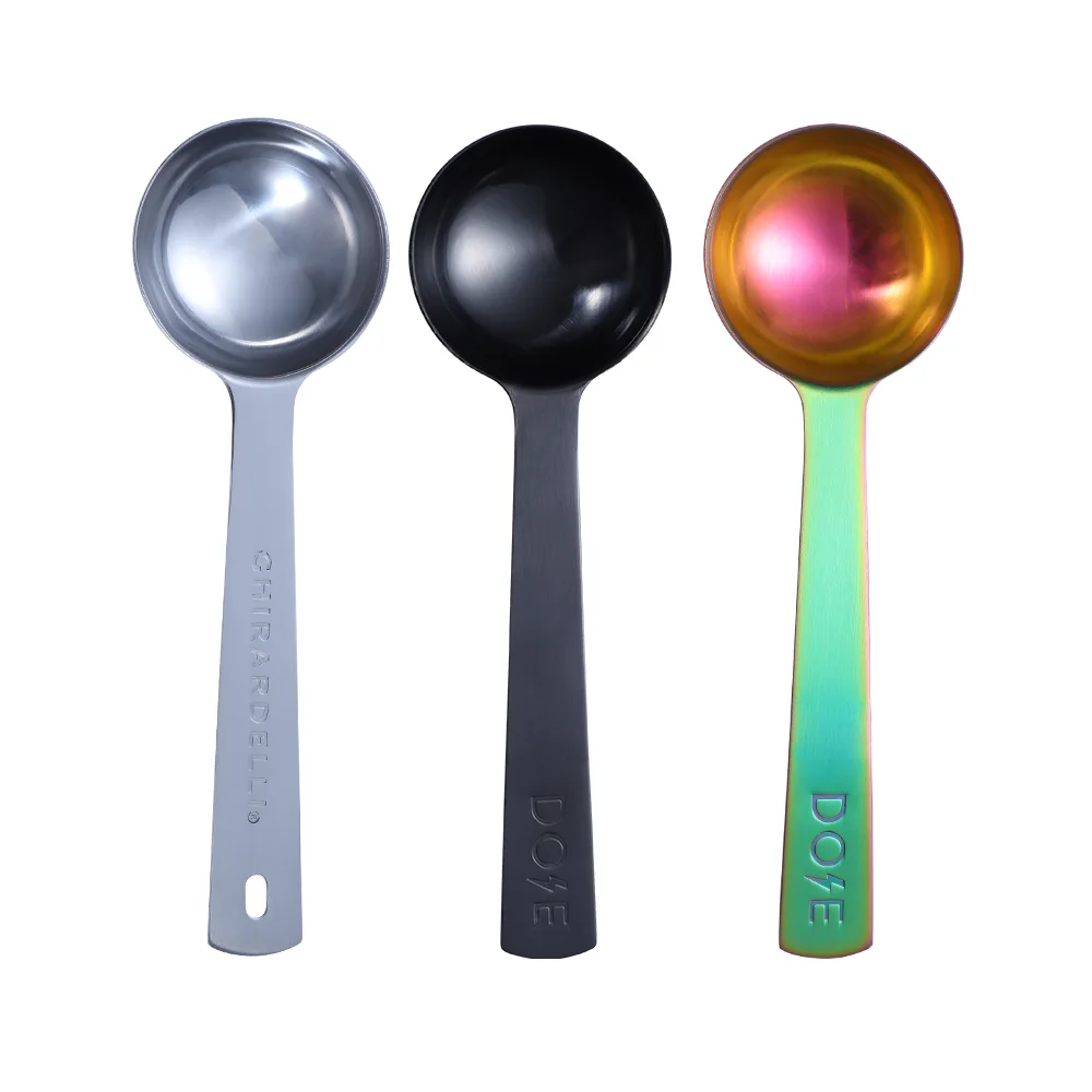 Custom Logo Stainless Steel Coffee Measuring Spoon