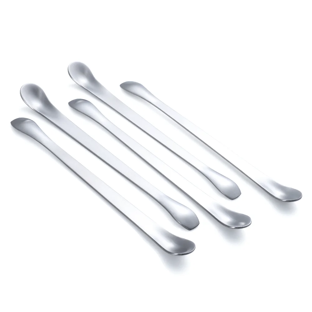 Long-Handle 430 Stainless Steel Stirring Spoon