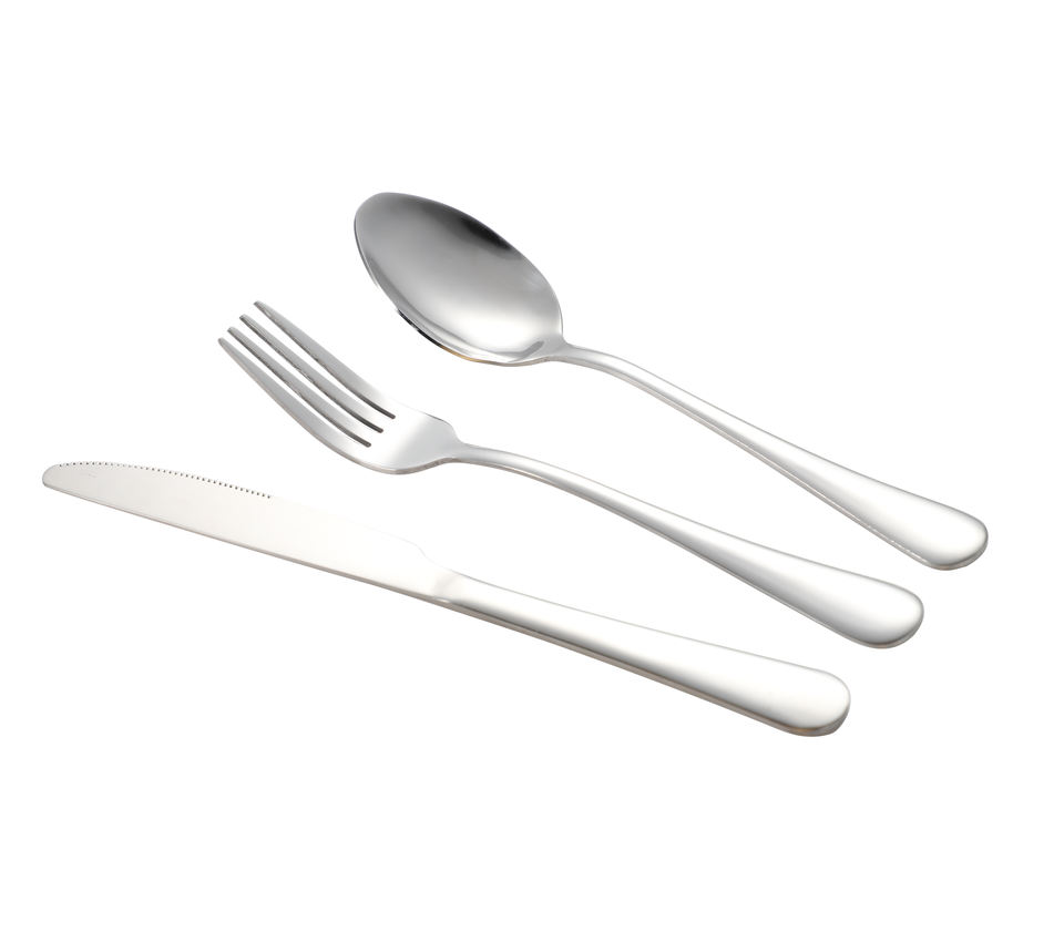 BS2045S Silver-colored knife, fork and spoon