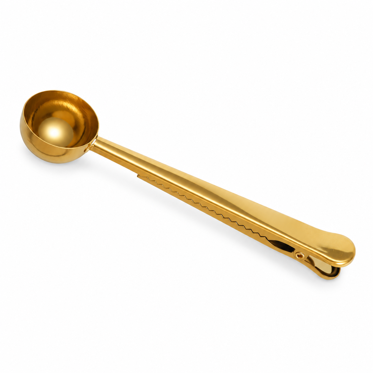 BS2540B · 15 ml · Bag-Clip Measuring Scoop · Bag-clip hinge slot (not a hanging hole)